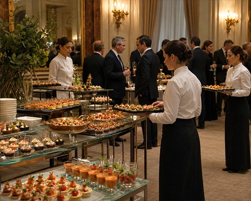 Catering hospitality exclusivo para delegaciones oficiales