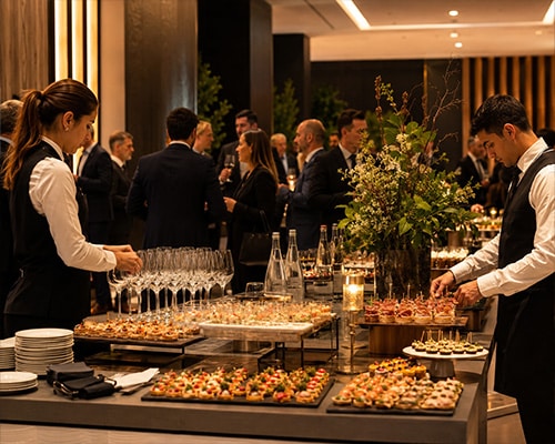 Catering hospitality para directivos y empresas Maximo Grupo