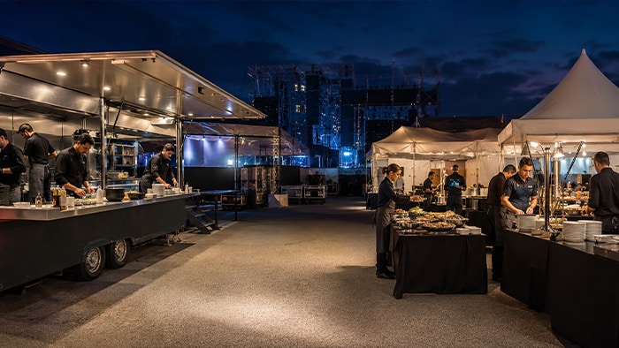 Equipo de catering de Maximo Grupo especializado en la operativa 24/7