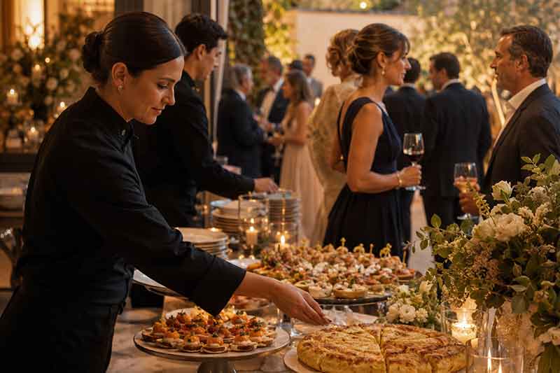 Servicios de catering Maximo Grupo. Eventos y celebraciones vip