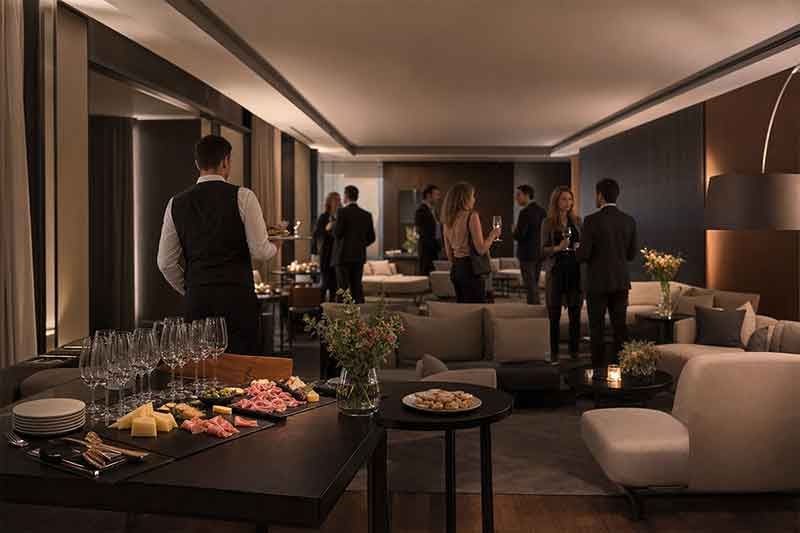 Servicios de catering Maximo Grupo. Evento privado VIP