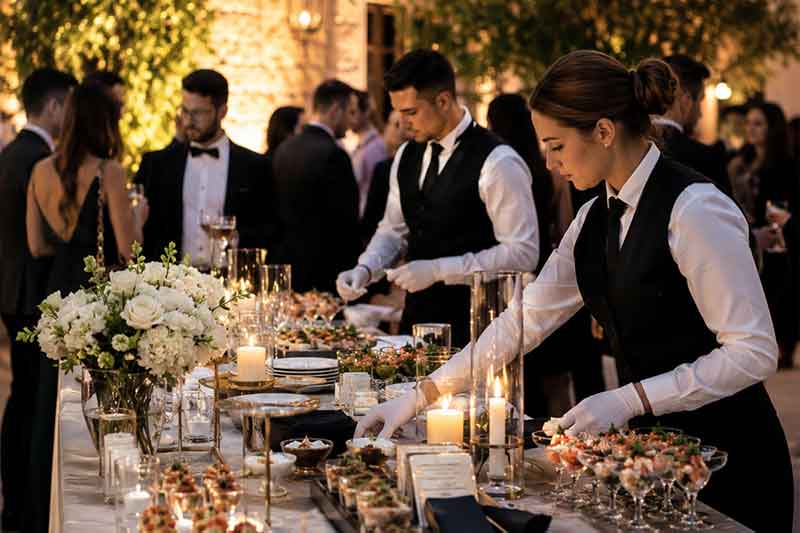 Servicios de catering de Maximo Grupo. Bodas